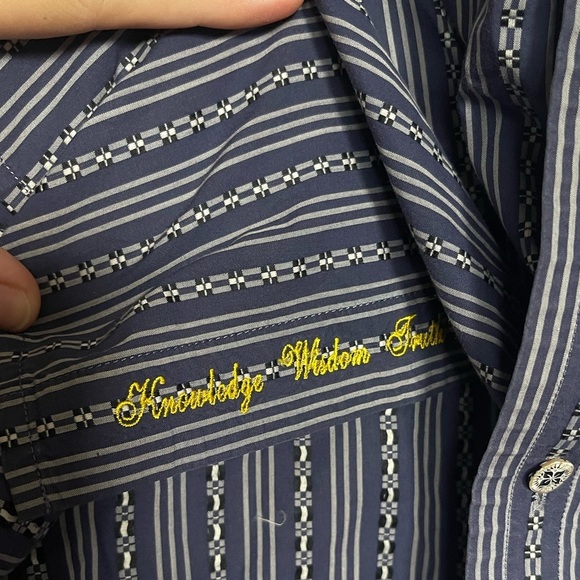 Vintage Robert Graham Long Sleeve Button Down Shirt - Size 2XL - Picture 4 of 10